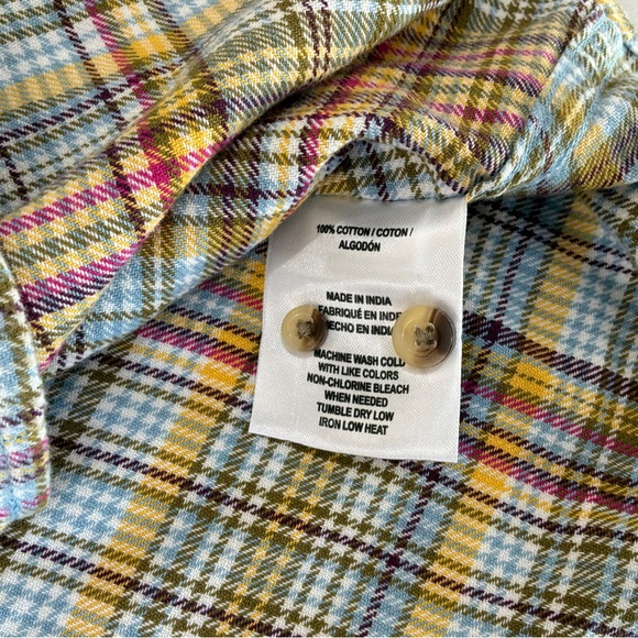 O'Neill Multicolor Plaid Button-Down Shirt - Picture 6 of 6